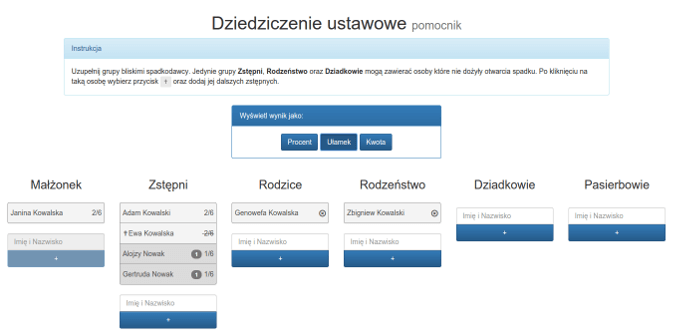 dziedziczenie ustawowe pl